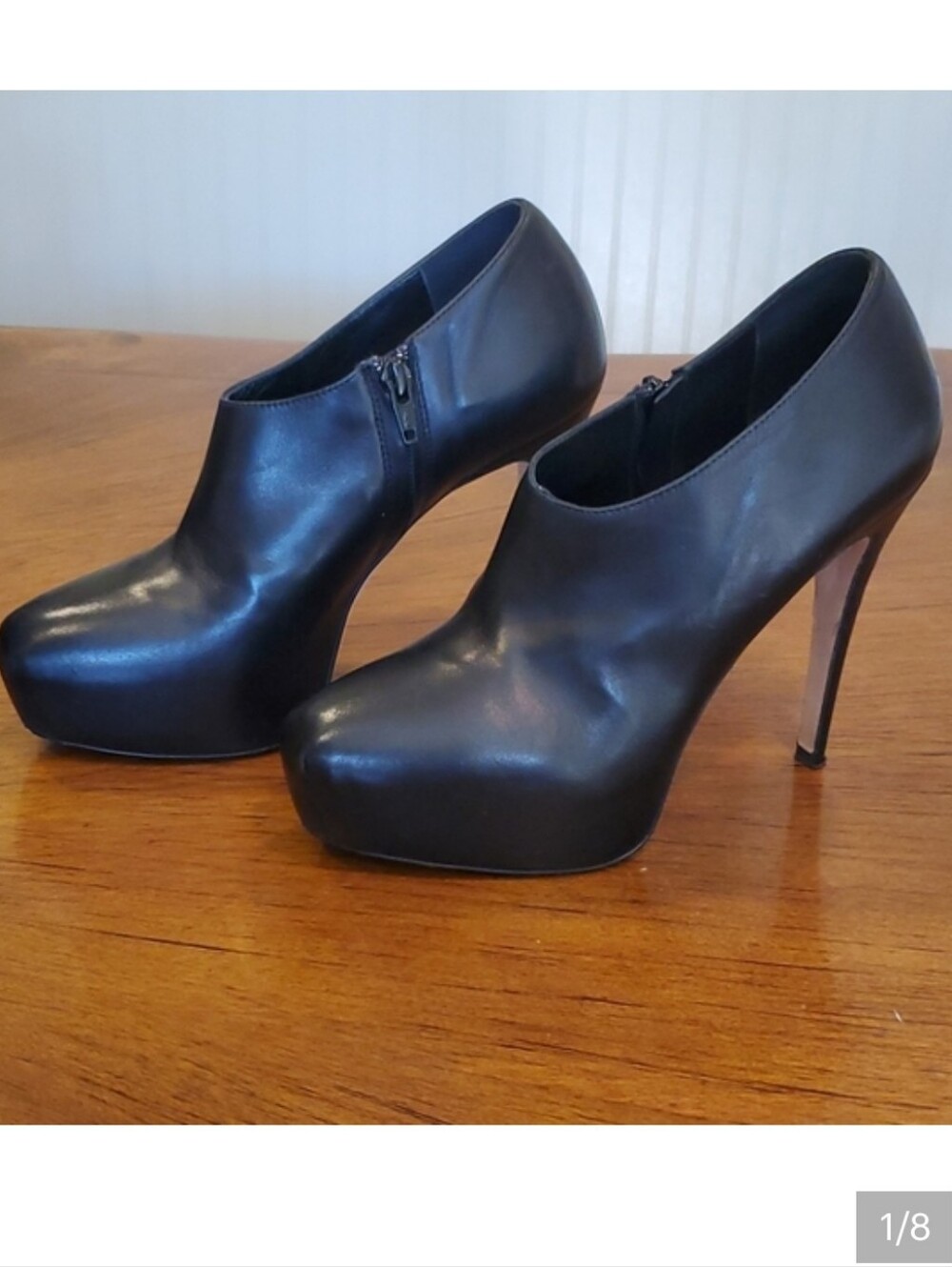 Brian Atwood bootie heel